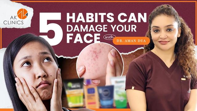 Top 5 Skin Mistakes Damaging Your Face