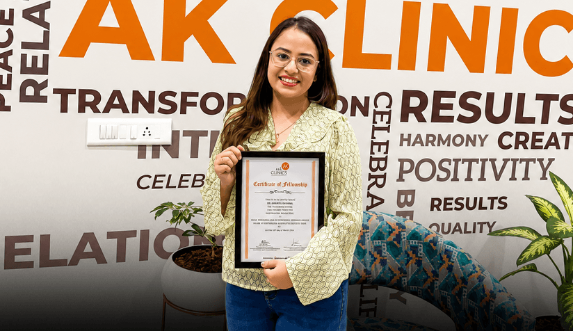 hair transplant fellowship certificate at AK Clinics