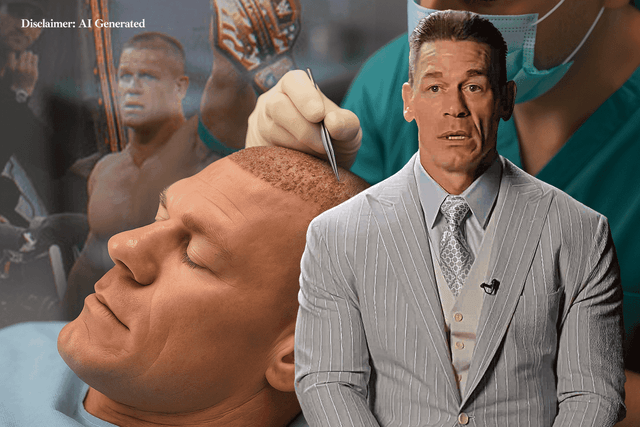 john cena hair transplant