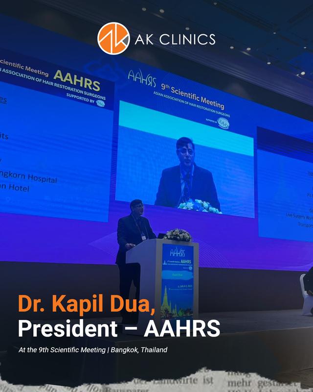 dr kapil at AAHRS Annual Meeting 2025
