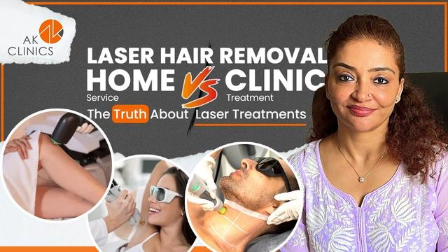 Home vs clinic Lasers